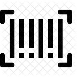 256x256 Scan Icon Of Glyph Style
