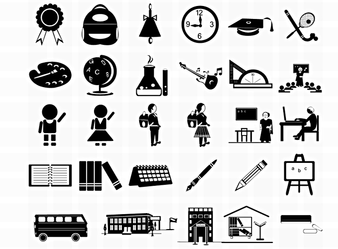680x500 Free Free Vector Photoshop School Icons Files, Vectors