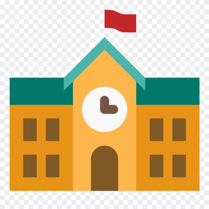 880x878 School Building Icon Images