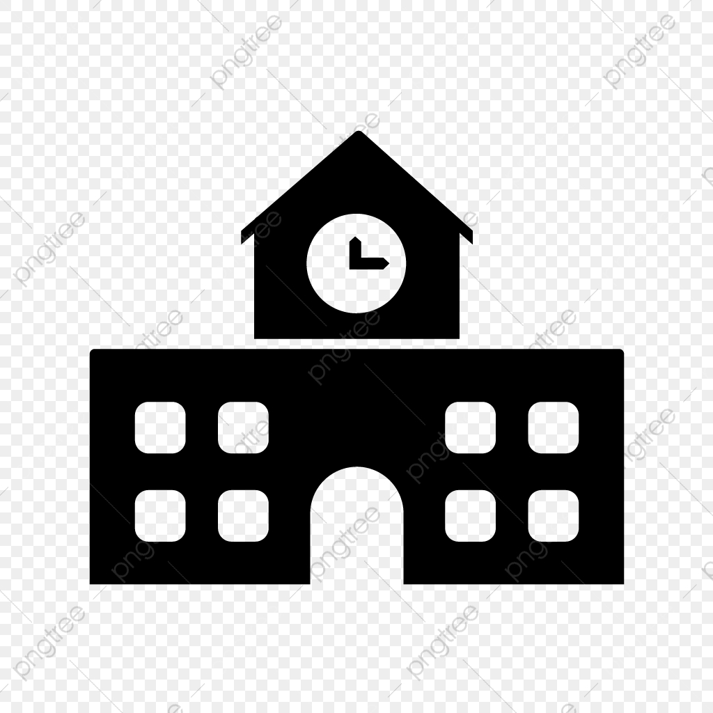 1024x1024 Vector School Icon, School, University, Educational Png And Vector