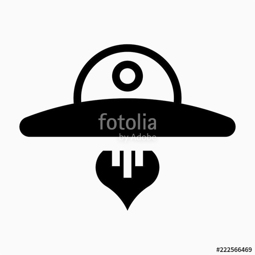 Glyph Science Fiction Film Pixel Perfect Vector Icon Stock Image 500x500 Glyph Science Fiction Film Pixel Perfect Vector Icon Stock Image