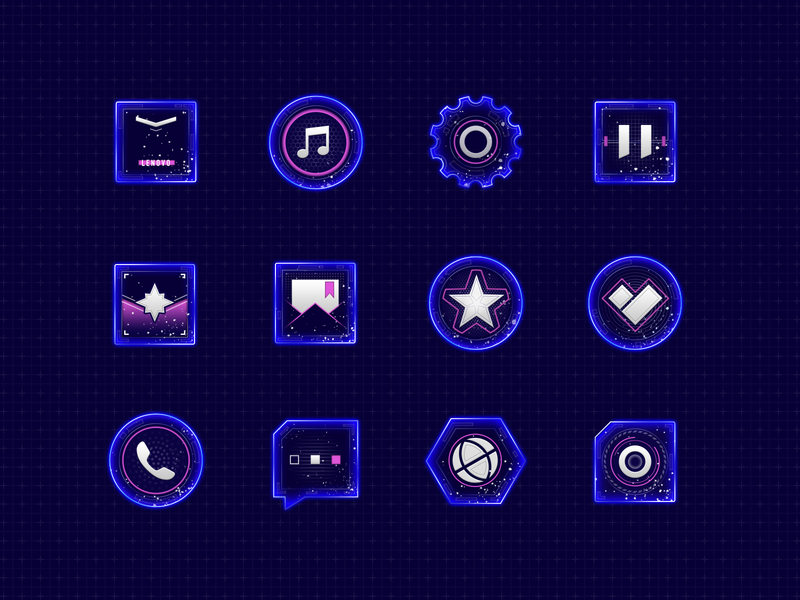 Science Fiction Theme Icon Design 800x600 Science Fiction Theme Icon Design