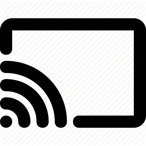 512x512 Air Play, Broadcast, Share A Screen, Share Screen, Stream Icon