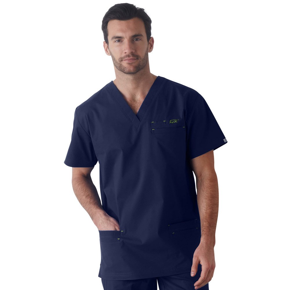 1000x1000 Iguanamed Men's Icon Scrub Top, Small
