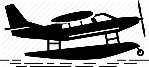 Airplane, Floating, Plane, Sea, Seaplane, Water Icon 512x231 Airplane, Floating, Plane, Sea, Seaplane, Water Icon