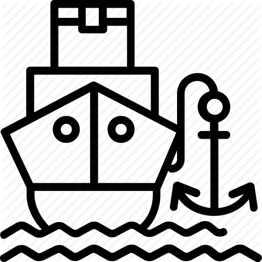 512x512 Anchorage, Dock, Harbor, Port, Seaport Icon