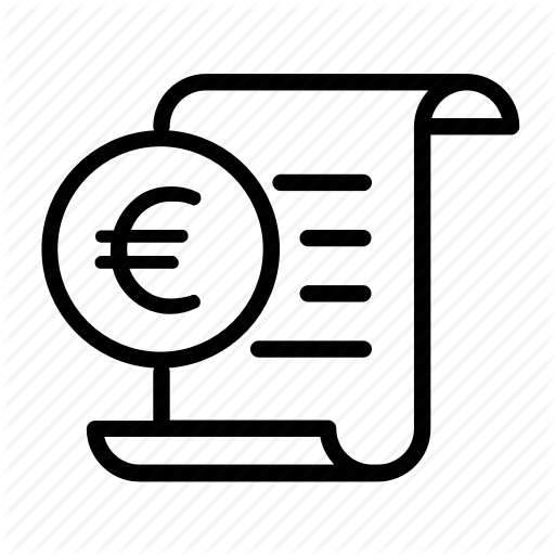 512x512 Document, Euro, Paper, Securities, Statement Icon