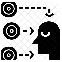 256x256 Sensory Icon Of Glyph Style