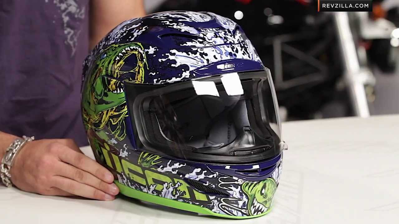 1280x720 Icon Airmada Basstard Helmet Review