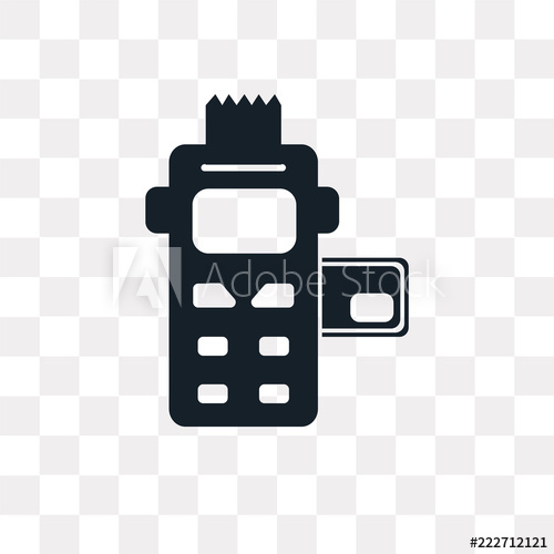 500x500 Point Of Service Icon On Transparent Background Modern Icons