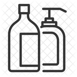 256x256 Shampoo Icon Of Line Style