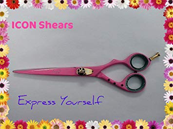 355x266 Pink Hair Cutting Scissors Barber Shears