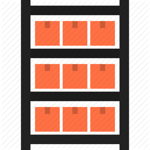512x512 Box, Package, Product, Rack, Shelf, Storage, Warehouse Icon