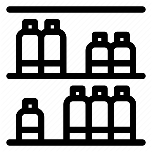 512x512 Grocery, Rack, Shelf, Shopping Icon