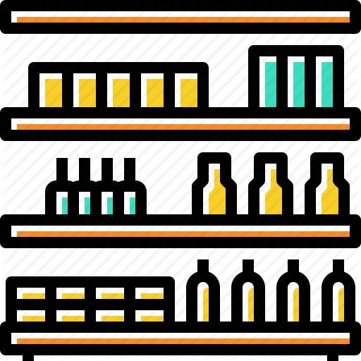 512x512 Grocery, Retail, Sell, Shelf, Store Icon