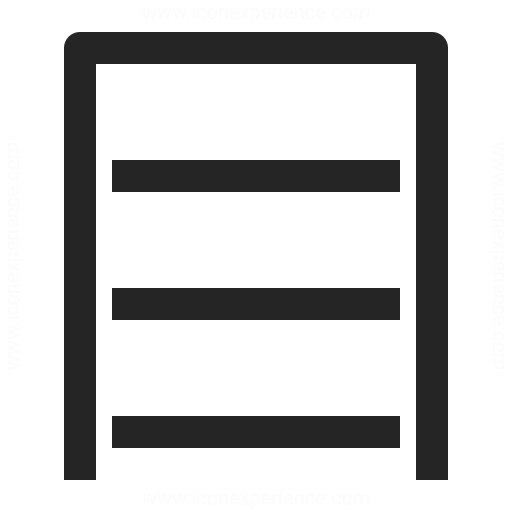 512x512 Shelf Empty Icon Iconexperience