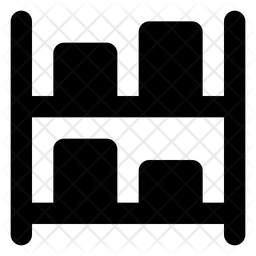 256x256 Shelf Icon Of Glyph Style