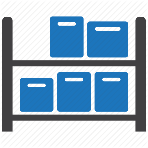 512x512 Box, Crate, Package, Parcel, Product, Shelf, Shelves Icon