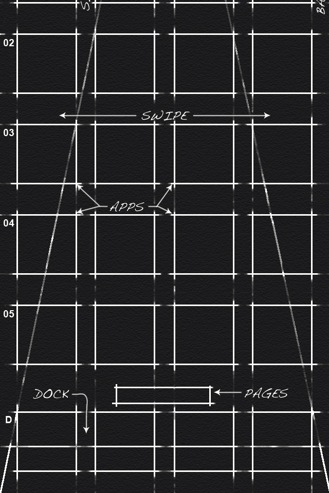 640x960 Icons Shelf Iphone Wallpaper Hd