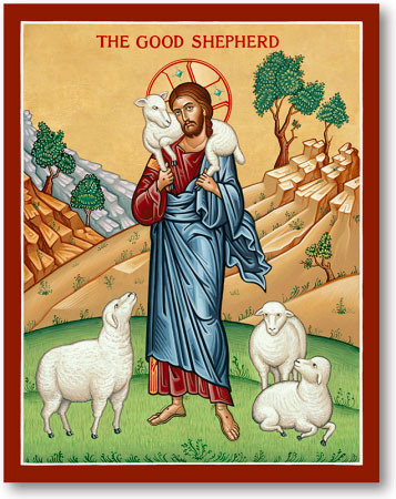 357x450 Icon Magnets Good Shepherd Magnet Monastery Icons