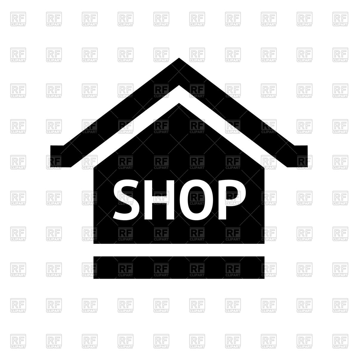 1200x1200 Shopping Icon Shop Vector Image Of Icons And Emblems