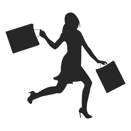 512x512 Shopping Woman Icon