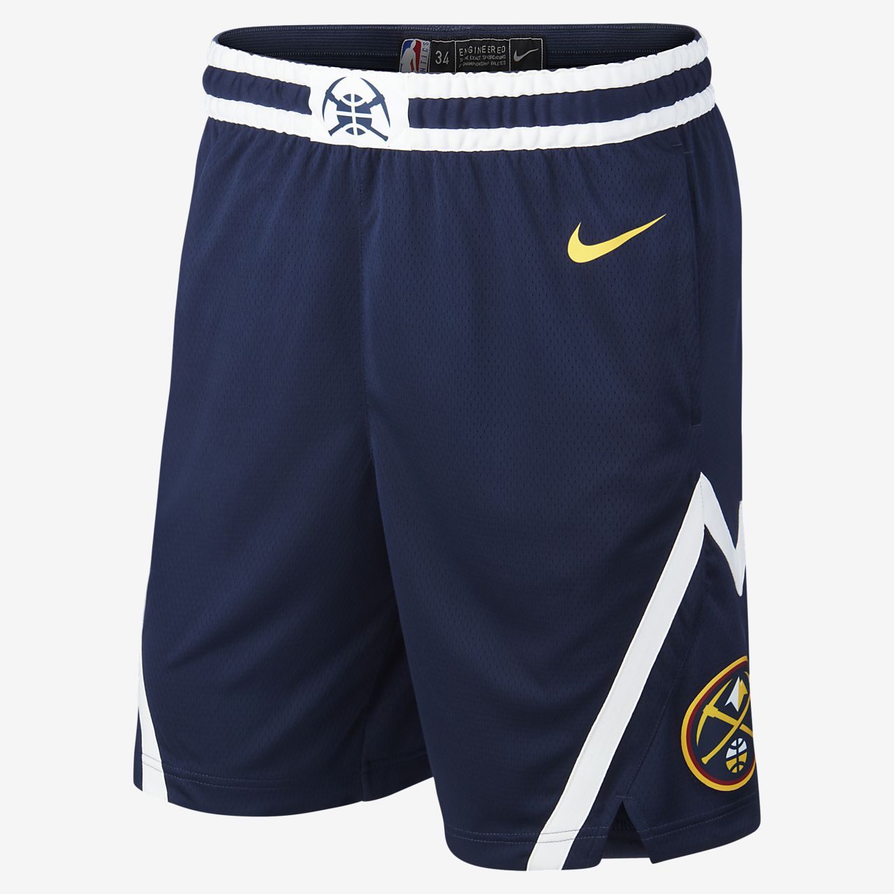 Denver Nuggets Icon Edition Swingman Men's Nike Nba Shorts 1280x1280 Denver Nuggets Icon Edition Swingman Men's Nike Nba Shorts