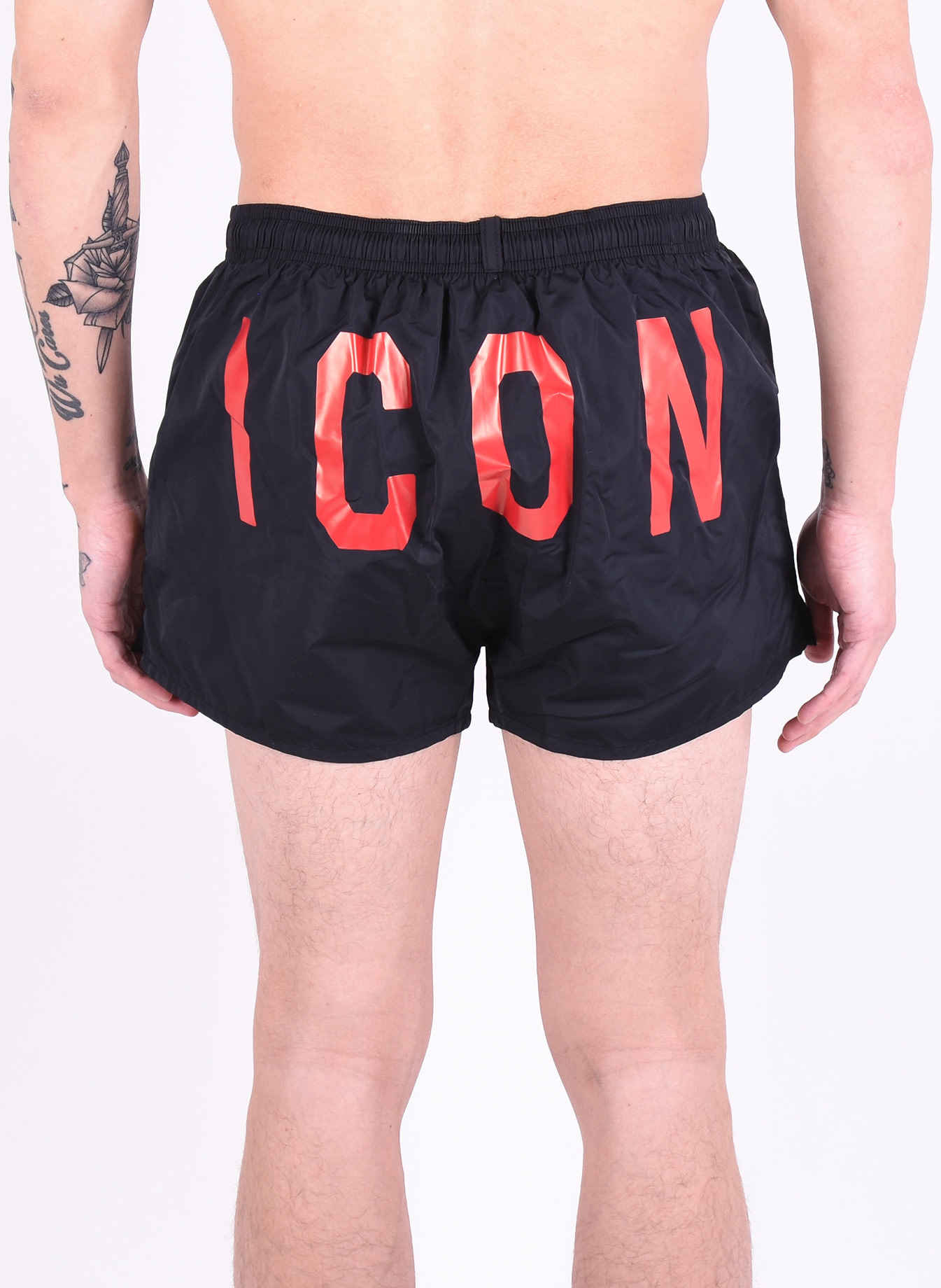 'icon' Swimshorts Black Red 1345x1840 'icon' Swimshorts Black Red