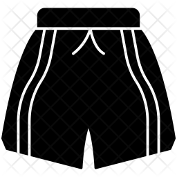 Shorts Icon Of Glyph Style 256x256 Shorts Icon Of Glyph Style