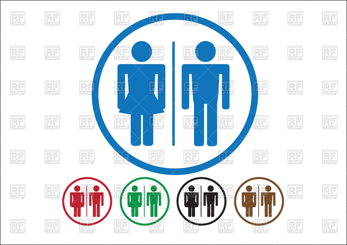 1200x849 Pictogram Man And Woman Icons