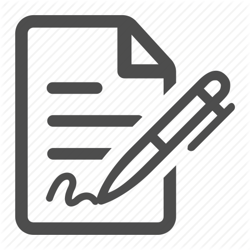 512x512 Contract, Document, File, Sign, Signature, Signed, Text Icon