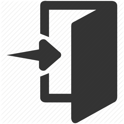 512x512 Arrive, Check In, Come In, Get In, Inside, Login, Sign N