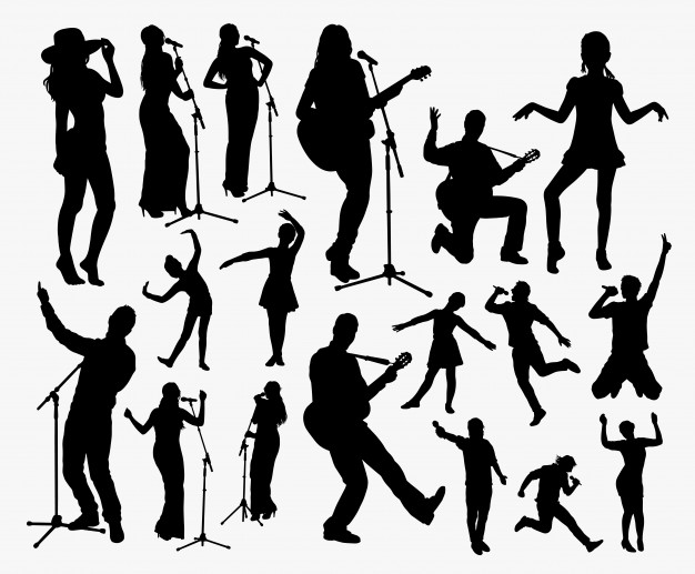 626x517 Singer And Entertainer Silhouette Good Use For Symbol, Logo, Web