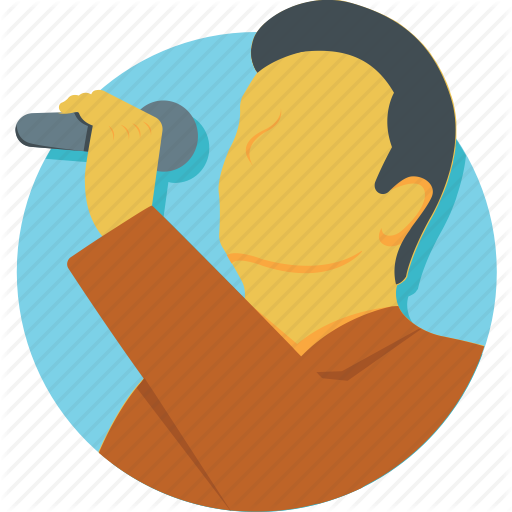 512x512 Concert, Mic, Performance, Singer, Singing Icon