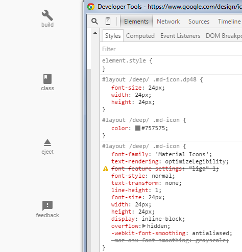 474x492 Google Material Icons Alignment