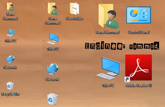 562x366 How To Change Icon Size In Windows Change Desktop Icon Size