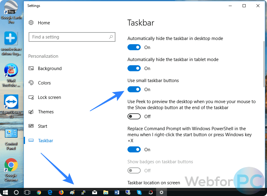 windows 10 icon resize problem