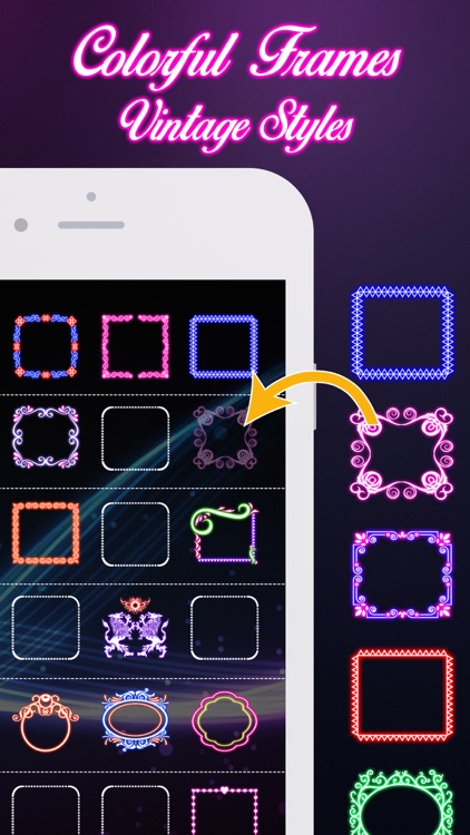 422x750 Glow Icon Skins Maker Pro