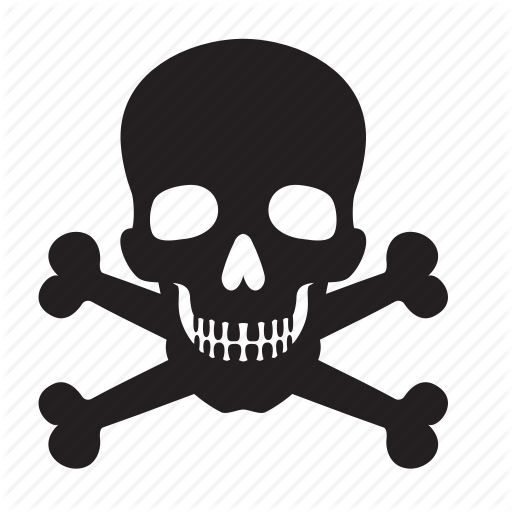 512x512 And, Attention, Bones, Death, Skull Icon