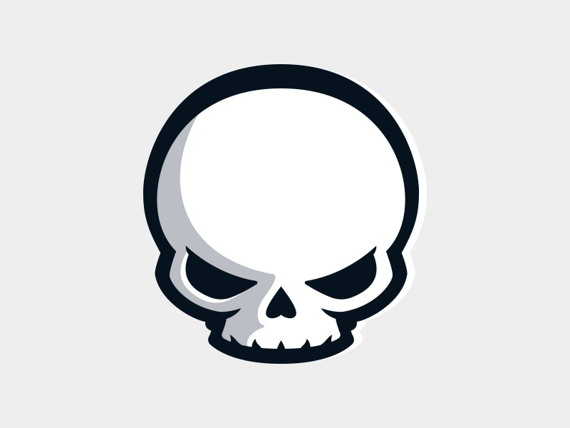 800x600 Skull Icon Logo