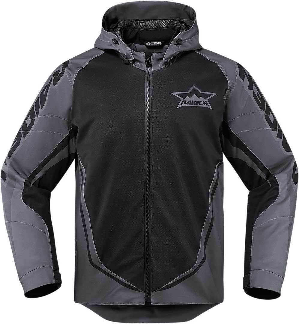 997x1080 Icon Raiden Ux Waterproof Jackets Textile Black,icon Leather Skull
