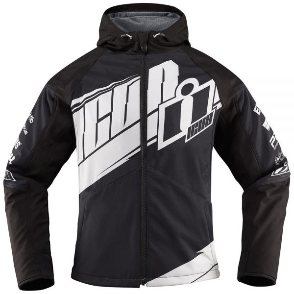 600x600 Icon Leather Skull Jacket, Icon Team Merc Woman Black, Icon