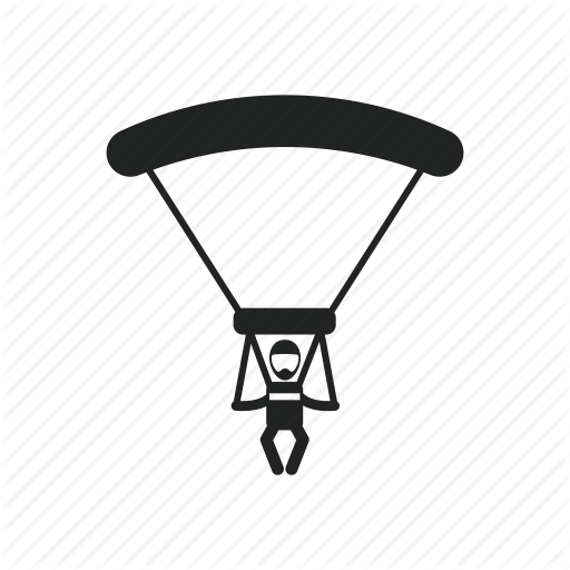 512x512 Parachut, Skydiving, Sport Icon