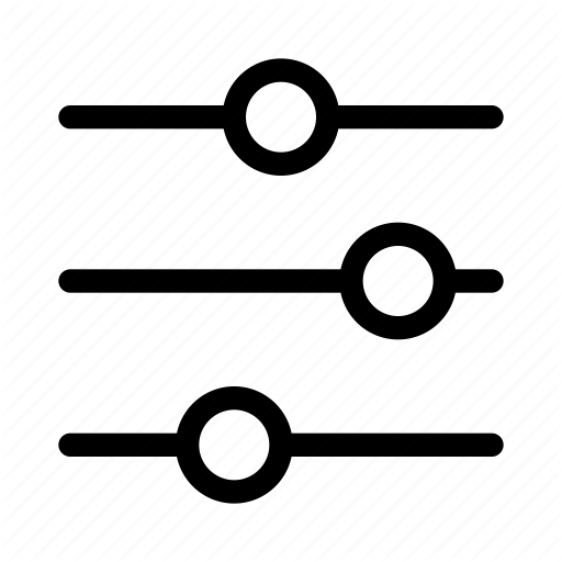 512x512 Configuration, Filters, Options, Preferences, Settings, Sliders Icon