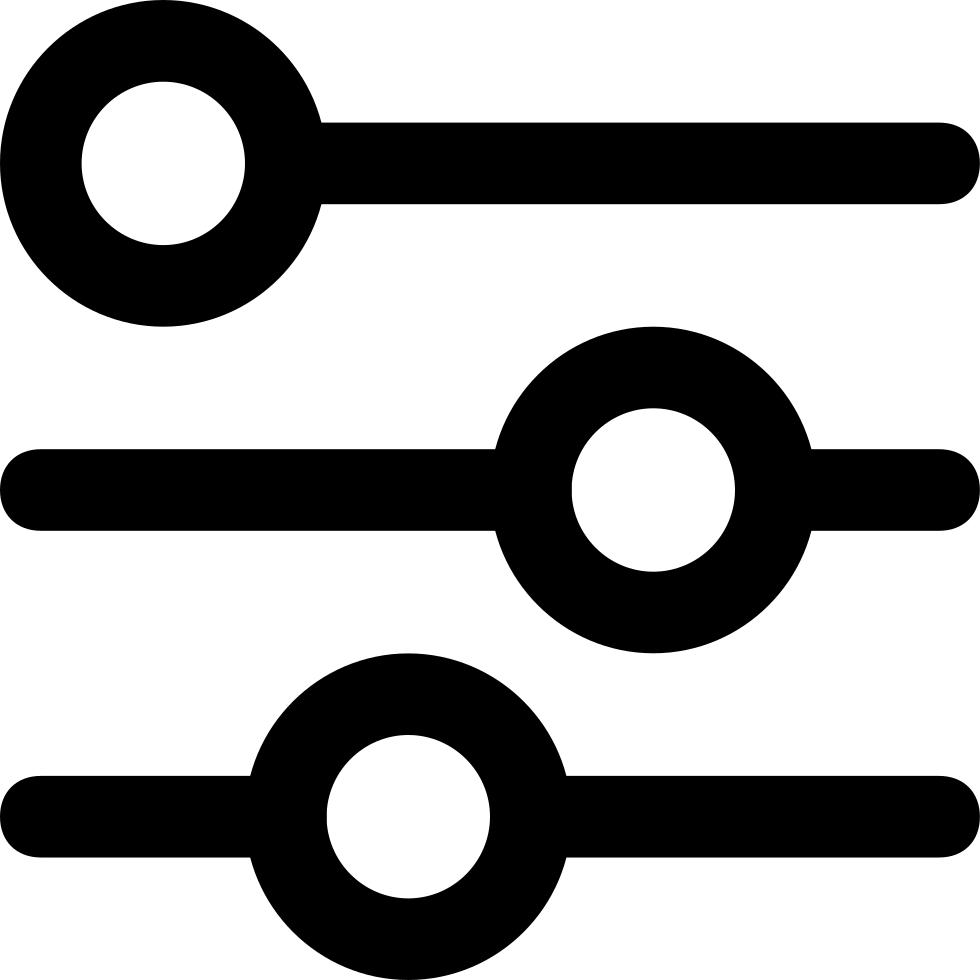 980x980 Sliders Png Icon Free Download