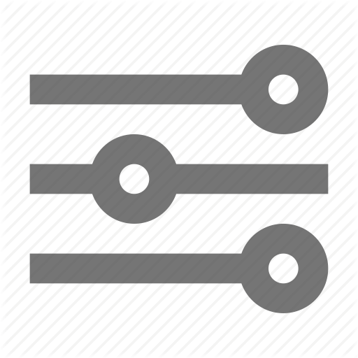 512x512 Control, Left, Line, Menu, Right, Settings, Slider, Sliders Icon