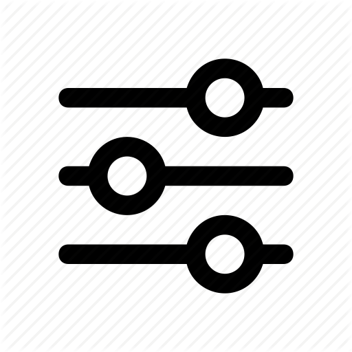 512x512 Controls, Equalizer, Options, Settings, Sliders Icon