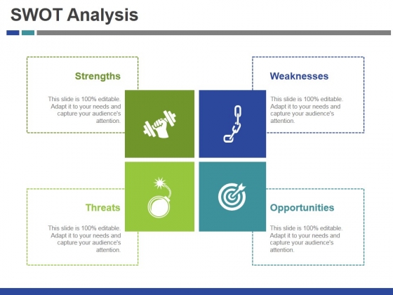 560x420 Swot Analysis Template Ppt Powerpoint Presentation Slides Icon