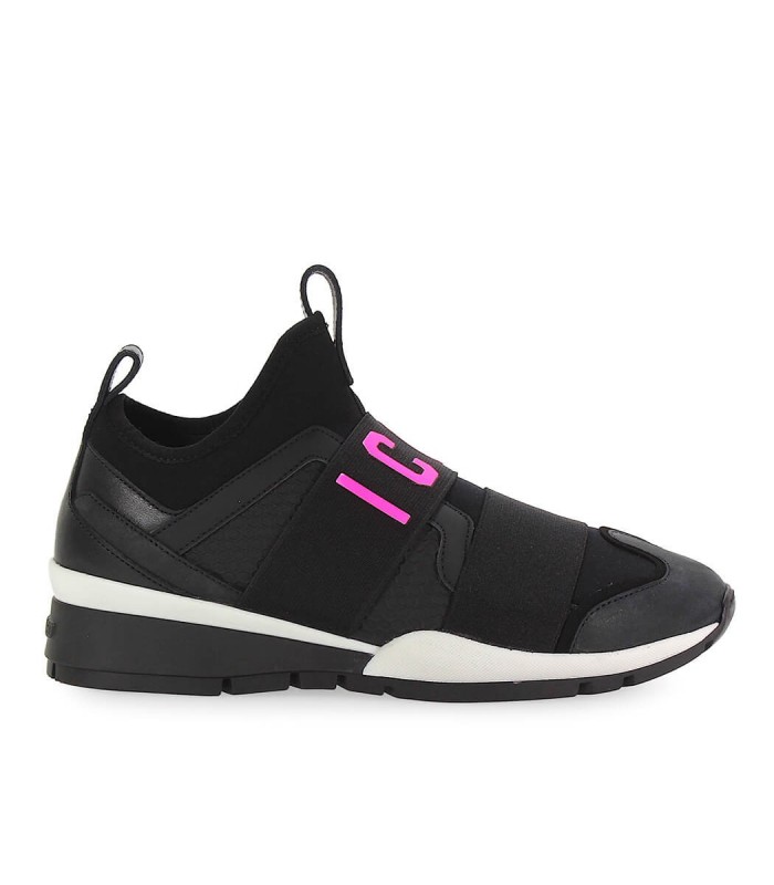 Black Fuchsia Neoprene Icon Sneaker 700x800 Black Fuchsia Neoprene Icon Sneaker