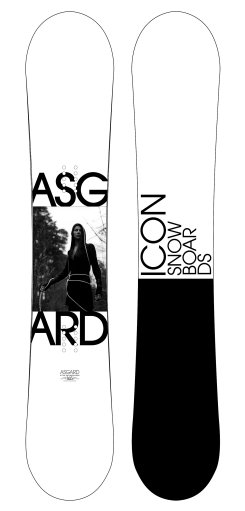 245x511 Icon Snowboards